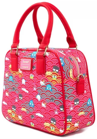 Sac à main Hello Kitty 60ème Anniversaire Vague Rose Loungefly