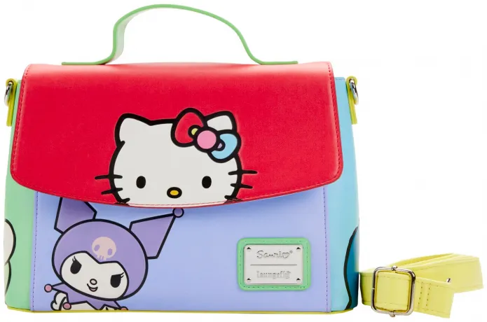 Sac à main Hello Kitty et ses amis Color Block Loungefly