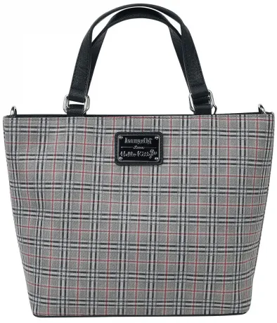 Sac à main Hello Kitty Plaid Gris Loungefly