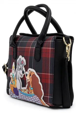 Sac à main la Belle et le Clochard Plaid Loungefly