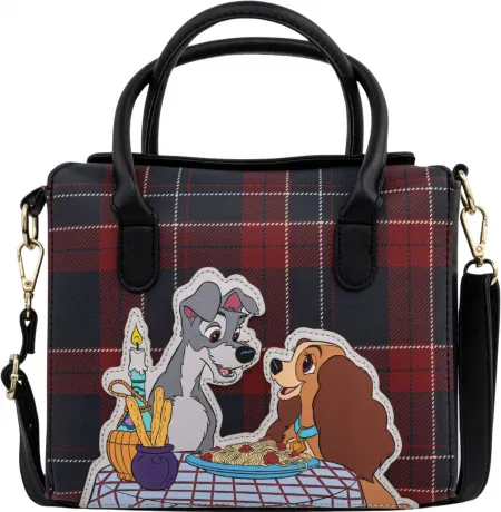 Sac à main la Belle et le Clochard Plaid Loungefly