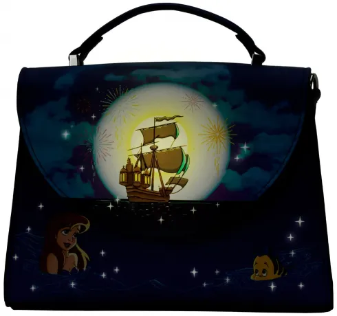 Sac à main Ariel Feux d&#039;Artifice Glow Loungefly