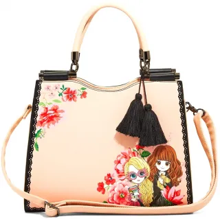 Sac à main Luna Lovegood et Hermione Granger Roses Loungefly
