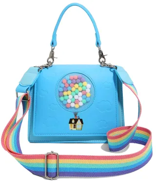 Sac à main Maison Là-Haut Pom Pom Ballons Loungefly