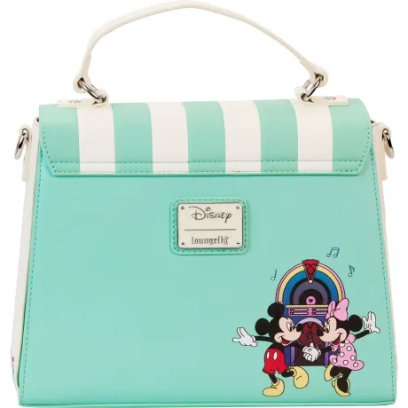 DISNEY - Sac à main - Mickey & Minnie 'LoungeFly' : ShopForGeek