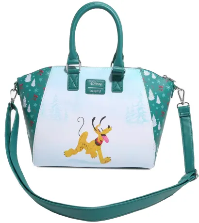 Sac à main Mickey Mouse &amp; Minnie Mouse Bonhomme de Neige Loungefly