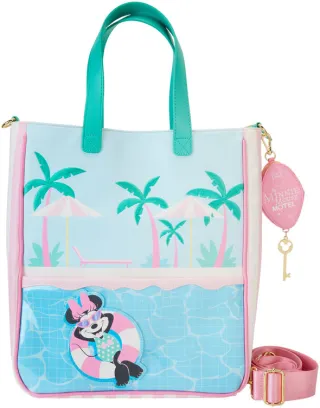 Sac à main Minnie Mouse en Vacances au bord de la piscine Loungefly