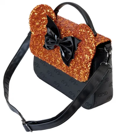 Sac à main Minnie Mouse Halloween Sequin Loungefly