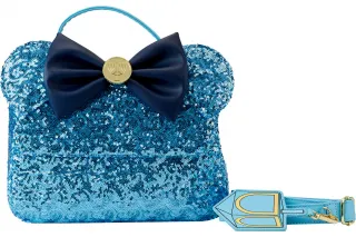 Sac à main Minnie Mouse Hanukkah Sequin Loungefly