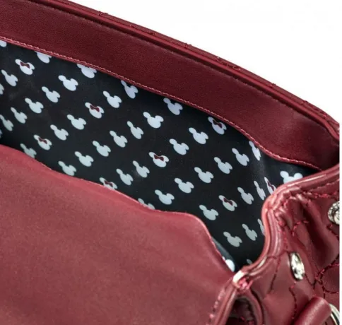 Sac à main Minnie Mouse Marron Matelassé Loungefly