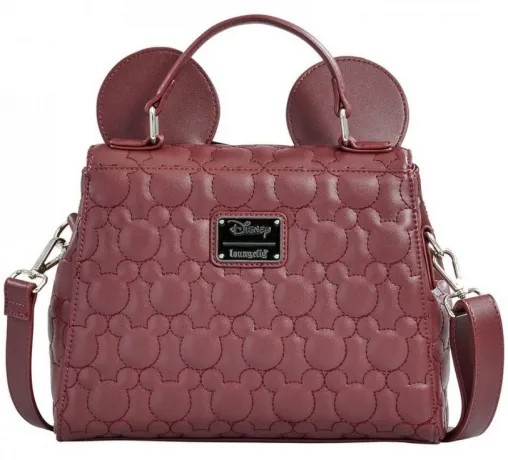 Sac à main Minnie Mouse Marron Matelassé Loungefly