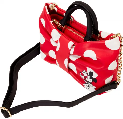 Sac à main Minnie Mouse Nœud Classique à pois Figural Loungefly