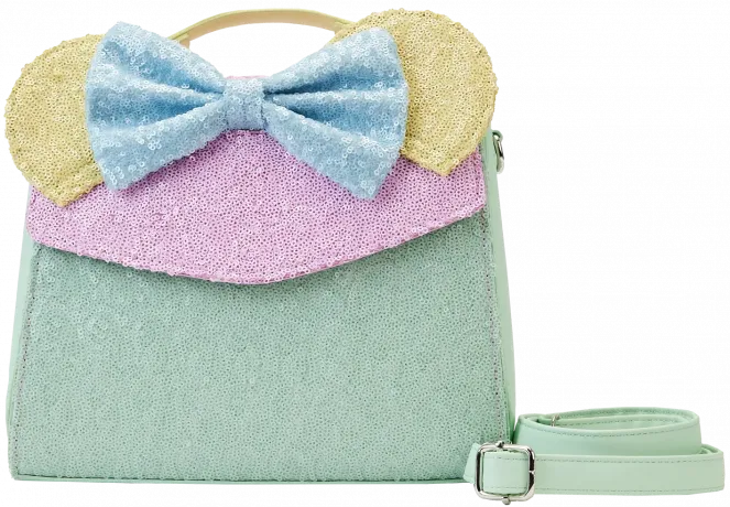 Sac à main Minnie Mouse Pastel Sequin Loungefly