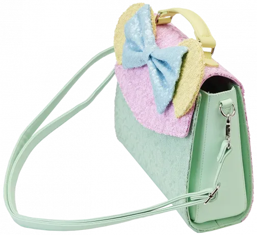 Sac à main Minnie Mouse Pastel Sequin Loungefly