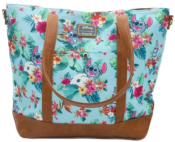 Sac à main Mint Floral Impression Intégrale Loungefly