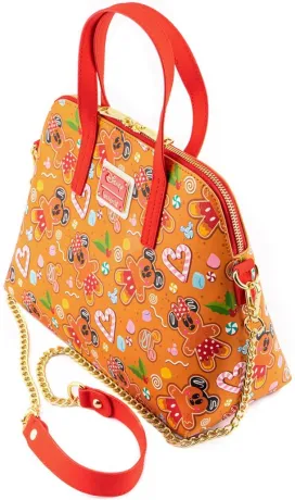 Sac à main Pains d&#039;épices Mickey et Minnie Loungefly
