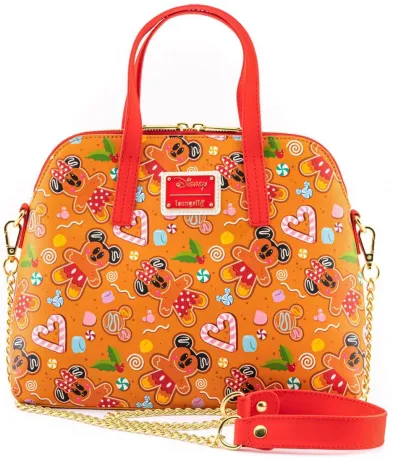 Sac à main Pains d&#039;épices Mickey et Minnie Loungefly