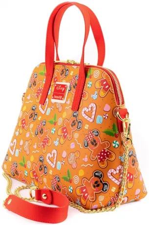 Sac à main Pains d&#039;épices Mickey et Minnie Loungefly