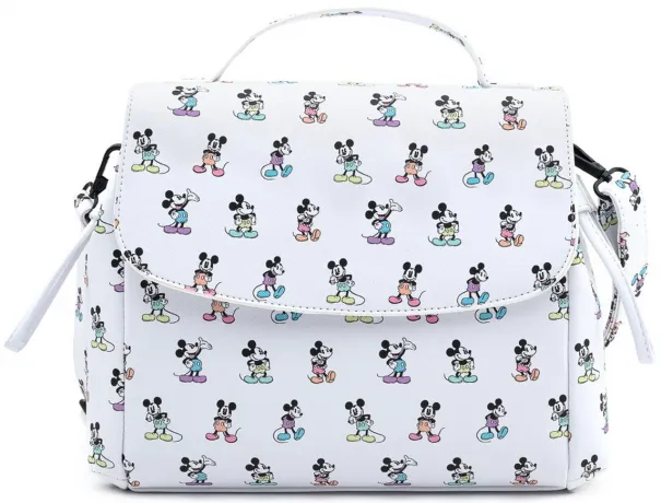 Sac à main Pastel Mickey Mouse qui pose Impression Intégrale Loungefly