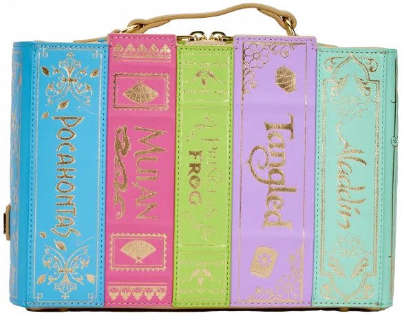 Sac à main + Pin Stitch Shoppe Princesse Disney Livres Vol.2 Loungefly