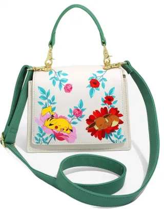 Sac à main Pokémon dorment sur des fleurs Loungefly