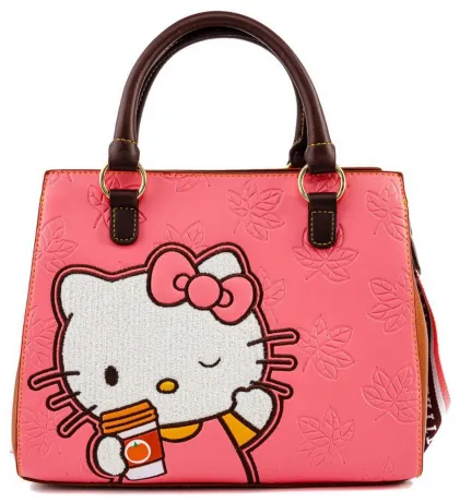 Sac à main Hello Kitty Pumpkin Spice Latte Wave Loungefly