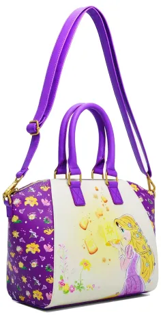 Sac à main Raiponce Fleurs Loungefly