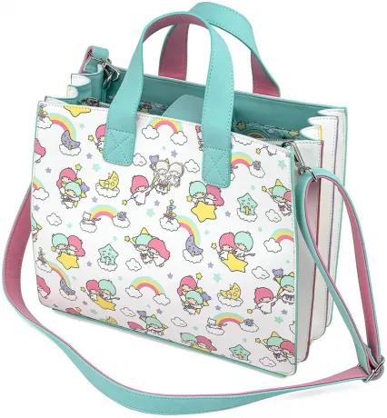 Sac à main Sanrio Little Twin Stars Rainbow Loungefly