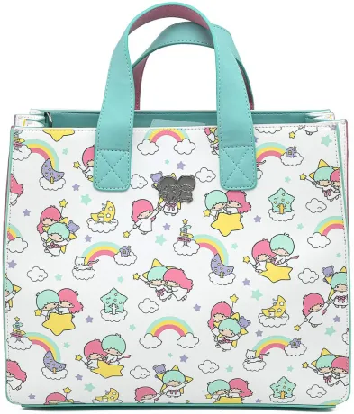 Sac à main Sanrio Little Twin Stars Rainbow Loungefly