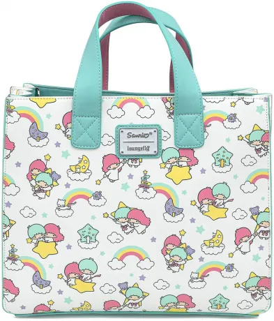 Sac à main Sanrio Little Twin Stars Rainbow Loungefly