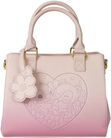 Sac à main Stitch &amp; Angel Fleur de cerisier Loungefly
