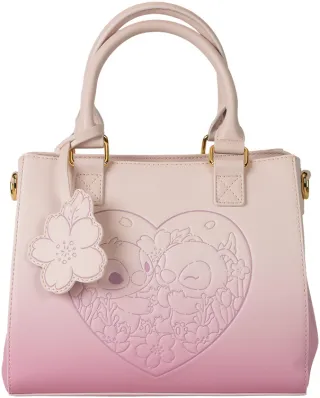 Sac à main Stitch &amp; Angel Fleur de cerisier Loungefly