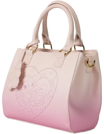 Sac à main Stitch &amp; Angel Fleur de cerisier Loungefly