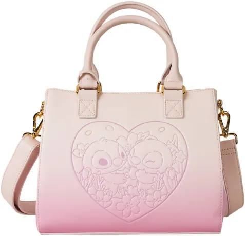 Sac à main Stitch &amp; Angel Fleur de cerisier Loungefly