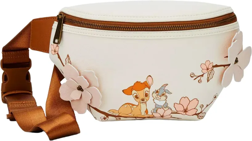 Sac Banane Bambi Fleurs de Cesirier Loungefly