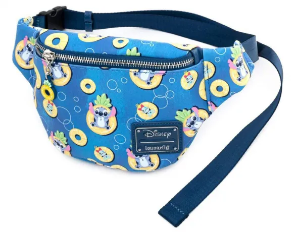 Loungefly Lilo et Stitch Disney Sac banane Bou e Ananas pas
