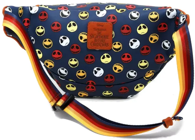 Sac banane Carl et Ellie Visages Jack Skellington Loungefly