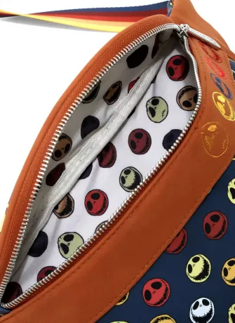 Sac banane Carl et Ellie Visages Jack Skellington Loungefly