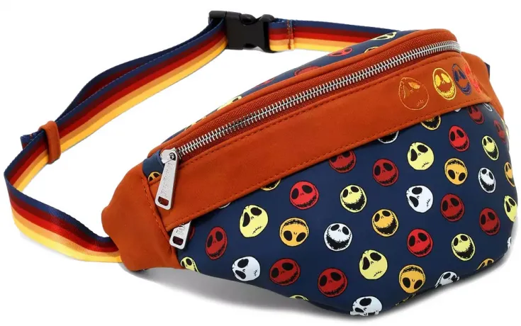 Sac banane Carl et Ellie Visages Jack Skellington Loungefly