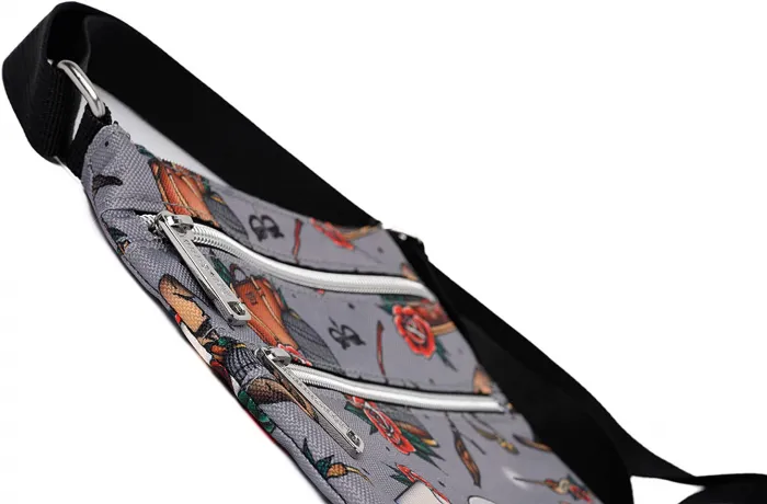 Sacoche Tatouages Reliques Impression Intégrale Loungefly