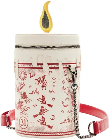 Sacoche Hocus Pocus Bougie Flamme Noire Glow Loungefly