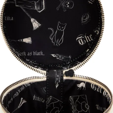 Sacoche Hocus Pocus Bougie Flamme Noire Glow Loungefly