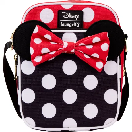 Sacoche Minnie Mouse Classique à pois Passeport Loungefly