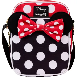 Sacoche Minnie Mouse Classique à pois Passeport Loungefly
