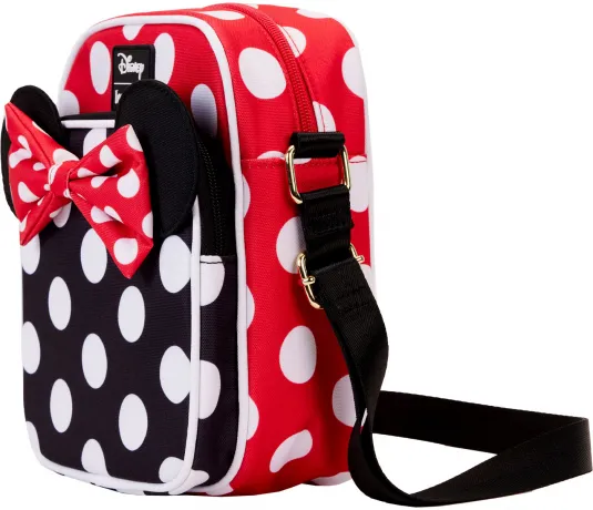 Sacoche Minnie Mouse Classique à pois Passeport Loungefly