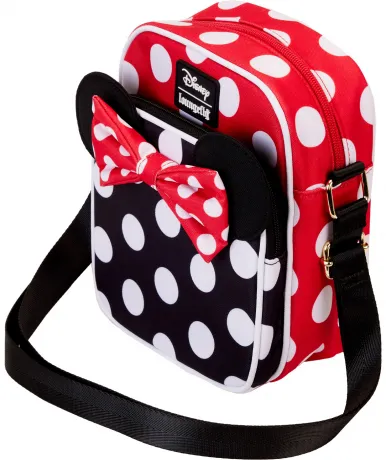 Sacoche Minnie Mouse Classique à pois Passeport Loungefly