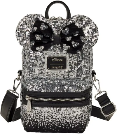 Sacoche Minnie Mouse Ombre Sequin Loungefly
