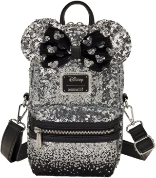 Sacoche Minnie Mouse Ombre Sequin Loungefly