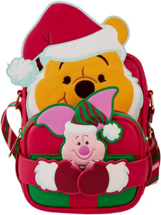 Sacoche Winnie Père Noël &amp; Porcinet Cosplay Loungefly