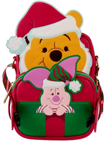 Sacoche Winnie Père Noël &amp; Porcinet Cosplay Loungefly